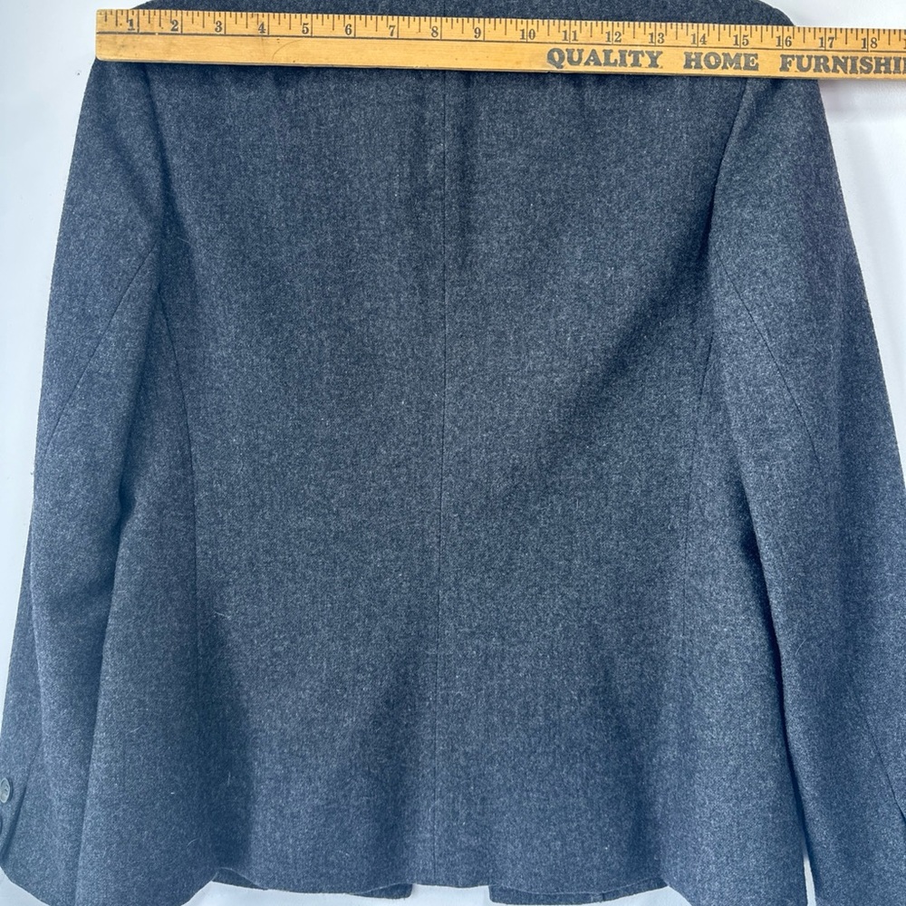 Pendleton Gray Tailored Blazer Classic Style - image 8